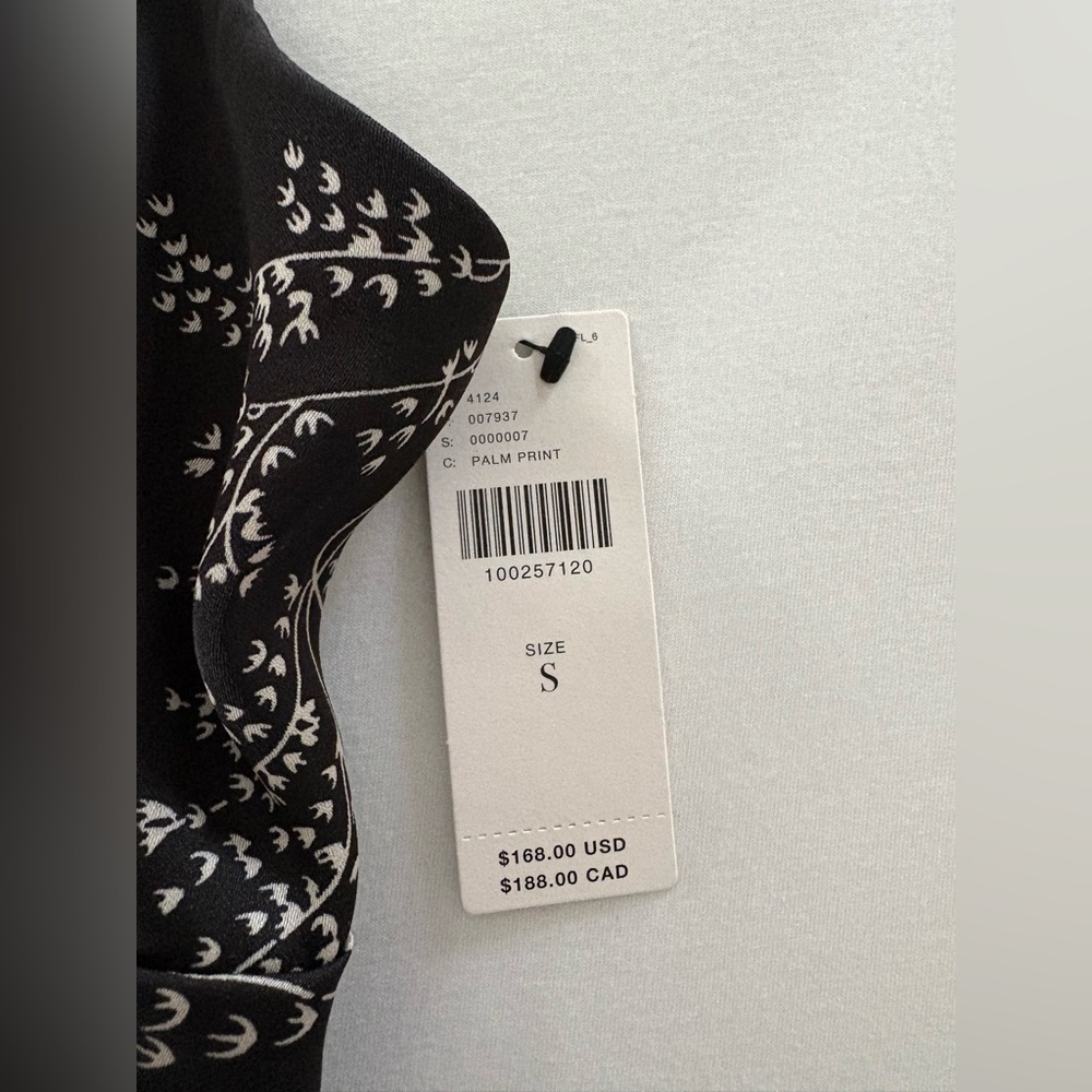 NWT - Anthropologie Bishop + Young Wide Leg Jumpsuit in Palm Print - Picture 6 of 6